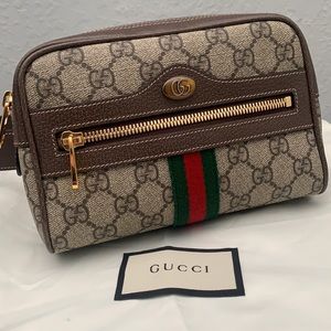 Gucci ophidia GG supreme small belt bag